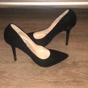 Rue 21 etc! Black heels (Sz L/8or9)